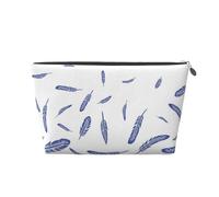 Simpatica stampa di piume, Borsa da toilette Borsa per trucco Borsa per cosmetici Borsa da toilette da viaggio portatile