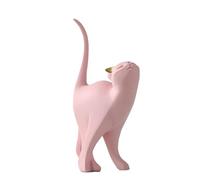 Simpatica Statuetta, Scultura nordica Creativa, Arte Decorativa per Interni, Scultura Moderna Minimalista, Decorazioni per Gatti per la casa, Scultura in Resina, bellissime Decorazioni per Gatti Rosa