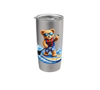 Simpatica tavola da paddle a forma di orsacchiotto Adventure Shapes Mania Bicchiere termico in acciaio inox doppia parete
