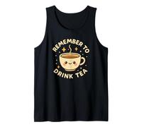 Simpatica Tazza da tè Divertente con Scritta Remember to Drink Tea Canotta