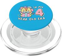 Simpatica tigre nella mia era di 4 anni, divertente animale per il quarto compleanno PopSockets PopGrip per MagSafe