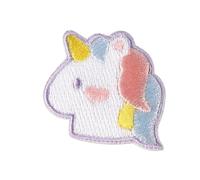 Simpatica Toppa Con Animali Per Abbigliamento, Toppa Ricamata Termoadesiva Per Vestiti Per Bambini, Accessorio Decorativo Fatto A Mano Fai-da-te(Rainbow Horse 2)