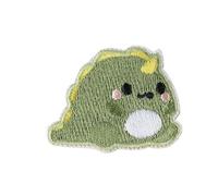 Simpatica Toppa Con Animali Per Abbigliamento, Toppa Ricamata Termoadesiva Per Vestiti Per Bambini, Accessorio Decorativo Fatto A Mano Fai-da-te(Dinosaur patch 1)