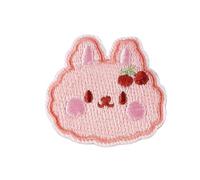 Simpatica Toppa Con Animali Per Abbigliamento, Toppa Ricamata Termoadesiva Per Vestiti Per Bambini, Accessorio Decorativo Fatto A Mano Fai-da-te(Rabbit patch 6)