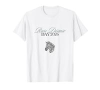 Simpatica Zebra per la consapevolezza delle malattie Rare per Donne, Uomini, Bambini Maglietta