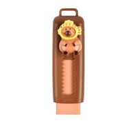 Simpatiche gomme da cancellare per capibara, gomme da cancellare retrattili per capibara - Gomma da disegno con gomma retrattile,Gomme per bambini push-pull, gomma da cancellare per capibara dei carto