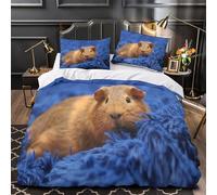 Simpatiche rane che tengono un cuore copripiumino 3 pezzi morbida microfibra motivo 3D con cerniera incluso federe Amore nei cartoni animati Set Di Copripiumino for adulti e bambini King（220x240cm）