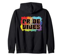 Simpatiche vibrazioni LGBT Pride - Self Love Gay Ally LGBTQ Pride Month Felpa con Cappuccio