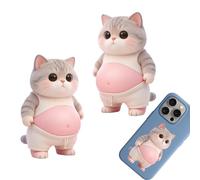 Simpatici adesivi 3D per ombelico, decalcomanie 3D in silicone morbido e , adesivi a forma di animali in stile cartone animato, per auto, telefono, libri di testo, astucci, bicchieri, bicchieri