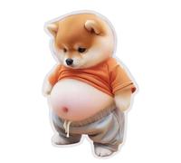 Simpatici adesivi 3D per ombelico, in silicone super morbido, antistress, adesivi decorativi per custodie del telefono, album di ritagli, diari e laptop, Kawaii per bambini e ragazze