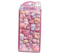 Simpatici adesivi a bolle | Divertenti decalcomanie riutilizzabili | Decalcomanie adesive decorative con animali, per casa, feste, aule, scrapbooking, per telefono computer notebook