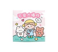 Simpatici adesivi, adesivi per bambini, set da 100 pezzi, impermeabili, design estetici decorativi, collezione creativa divertente, per laptop, diari, album di ritagli o