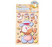 Simpatici adesivi per la pancia, per computer portatile, per alleviare lo stress, per computer portatili, custodie per cellulari, quaderni, diari, artigianato, bambini, adulti, come regalo per gli