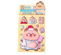 Simpatici adesivi per pancia, per computer portatile, per alleviare lo stress, per laptop, custodie per cellulari, quaderni, diari, artigianato, bambini, adulti, come regalo per gli ospiti delle feste