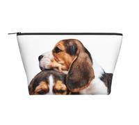 Simpatici animali domestici Cuccioli di Beagle Cani, Borsa da toilette Borsa per trucco Borsa per cosmetici Borsa da toilette da viaggio portatile