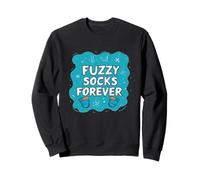 Simpatici Calzini Fuzzy Forever Emblem per Ragazzi e Ragazze Felpa