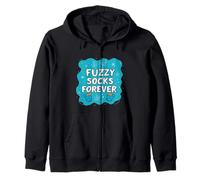 Simpatici Calzini Fuzzy Forever Emblem per Ragazzi e Ragazze Felpa con Cappuccio