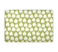 Simpatici cuscinetti per pipì riutilizzabili extra large verdi per bambini, morbidi e assorbenti, per bagnare il letto, anti-labbra, per bagnare i bambini, 132,1 x 86,4 cm (lunghezza x larghezza)