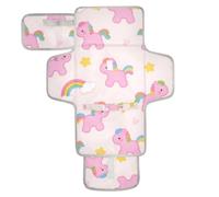 Simpatici cuscinetti riutilizzabili per la pipì del bambino, con tasca in tessuto, per fasciatoio, per mamme, papà, cambiadores de pa?ales para Bebes