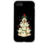 Simpatici fantasmi albero di Natale Creepy Haunted XMAS Custodia per iPhone SE (2020) / 7/8