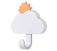Simpatici ganci a forma di nuvola, adesivi senza perforazione, multicolore, super resistenti, per cucina e bagno