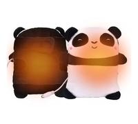 Simpatici guanti riscaldati da donna, guanti riscaldati elettrici, guanti riscaldanti con ricarica USB, a forma di panda, peluche riscaldato, morbidi guanti termici per donne, ragazze e bambini