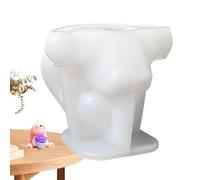 Simpatici per candele di animali domestici, in silicone tridimensionali, design per animali domestici, artigianato artigianale, stampo in gesso per la decorazione della tavola di nozze