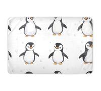 Simpatici pinguini extra large riutilizzabili tappetini per pannolini altamente assorbenti tappetini per vasino tappetini portatili per bambini 132,1 cm L x 86,4 cm W