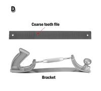 Simpatici Strumenti Portatile File Denti 14 Pollici Porta File Lucidatrice File