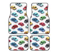 Simpatici tappetini per auto, 4 pezzi, per camion, universali, antiscivolo, per SUV, furgoni, camion, berlina