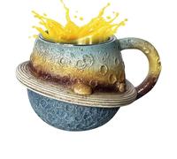 Simpatici Tazze Da Caffè | Universo Relief Pianeti,Novità Attrezzature Bevanda Decorazione Casa Per Tè Latte Bevanda Vino Birra Cucina Caffè - Birra Vino Succo
