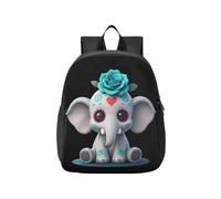 simpatici zaini per bambini per ragazze Cute Sugar Skull Elephants