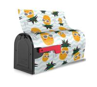 Simpatico ananas stampa riutilizzabile impermeabile copertura magnetica per unico facile da identificare le cassette postali