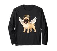 Simpatico Angelo Carlino con Ali per Amanti dei Cani Maglia a Manica
