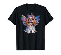 Simpatico angelo Cavalier King Charles Spaniel con ali Maglietta