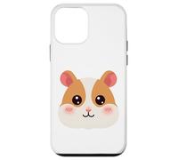 Simpatico animale Kawaii con faccina di criceto Custodia per iPhone 12 mini