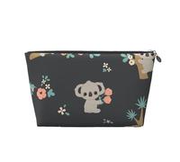 Simpatico animale Koala 3D, Borsa da toilette Borsa per trucco Borsa per cosmetici Borsa da toilette da viaggio portatile