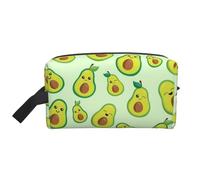 Simpatico avocado stampato, Borsa per il trucco Borsa per cosmetici Borsa da viaggio portatile da viaggio Borsa per trucco Organizer
