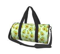 Simpatico avocado stampato, Borsone da viaggio di grande capacità Borsa rotonda Borsa da viaggio sportiva Borsa da viaggio Borsa da fitness
