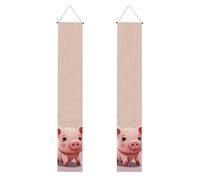 Simpatico banner per portico animale per porta d'ingresso bandiera da appendere per vacanze stagionali portico segno di benvenuto banner per interni ed esterni decorazioni di laurea classe del 2025
