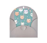 Simpatico biglietto di auguri con volpe, 10 x 15 cm, busta a forma di cuore, adatto per tutte le occasioni.