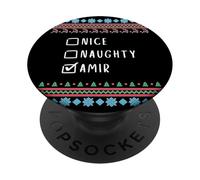 Simpatico Birichino Natale Amir Maglione Brutto PopSockets PopGrip Adesivo