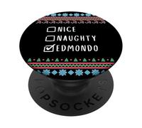 Simpatico Birichino Natale Edmondo Maglione Brutto PopSockets PopGrip Adesivo