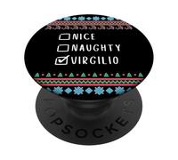 Simpatico Birichino Natale Virgilio Maglione Bruto PopSockets PopGrip Adesivo