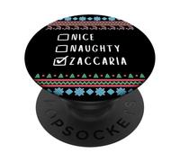 Simpatico Birichino Natale Zaccaria Maglione Bruto PopSockets PopGrip Adesivo