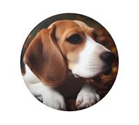 Simpatico bottone Beagle 1 Pc, 6,1 cm rotondo pulsante distintivo metallo foto foto personalizzato pin pulsanti kit per forniture artigianali Natale progetti fai da te feste, Misura unica, Nessuna