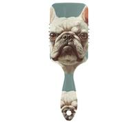 Simpatico Bulldog francese Cani Rabbia pettine delicato per la crescita dei capelli Spazzola asciutta bagnata progettata per diradare i capelli con manico ergonomico cepillos para cabello