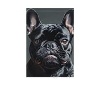 Simpatico Bulldog Francese Cani Rabbia Stagionale Giardino Bandiere banner per esterno per la decorazione del portico 28x40 su entrambi i lati