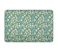 Simpatico cactus verde scuro extra large riutilizzabile fasciatoio copre impermeabile lavabile in lavatrice pannolini per bambini ragazzi ragazze 132,1 cm L x 86,4 cm W