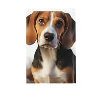 Simpatico cane Beagle Benvenuto Giardino Bandiera 2x3 Ft No Fade Double Sided Casa Yard Bandiere Outdoor Banner Decor Per Cortile Portico Prato